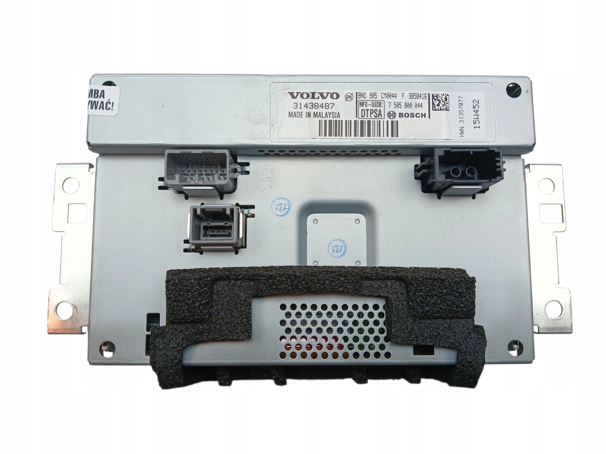 display navigation devices GPS VOLVO V60 and LIFT (2013-2018) 31438487