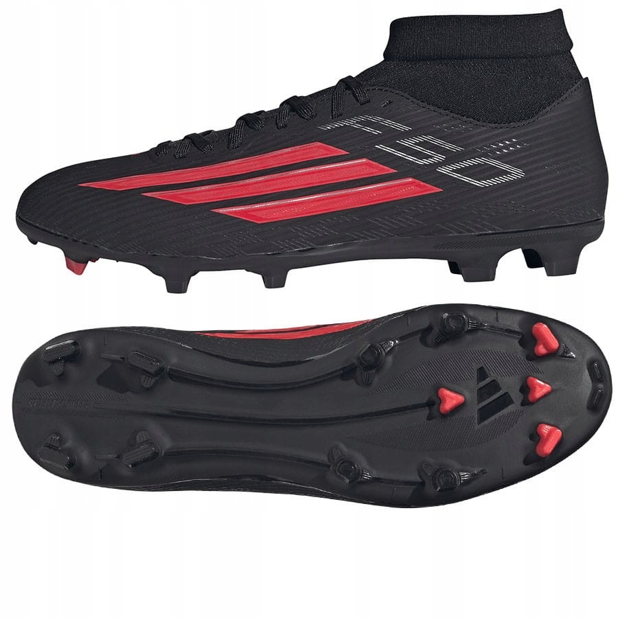 Buty adidas F50 Club MID Fg/mg JR9007 41 1/3, Czarny