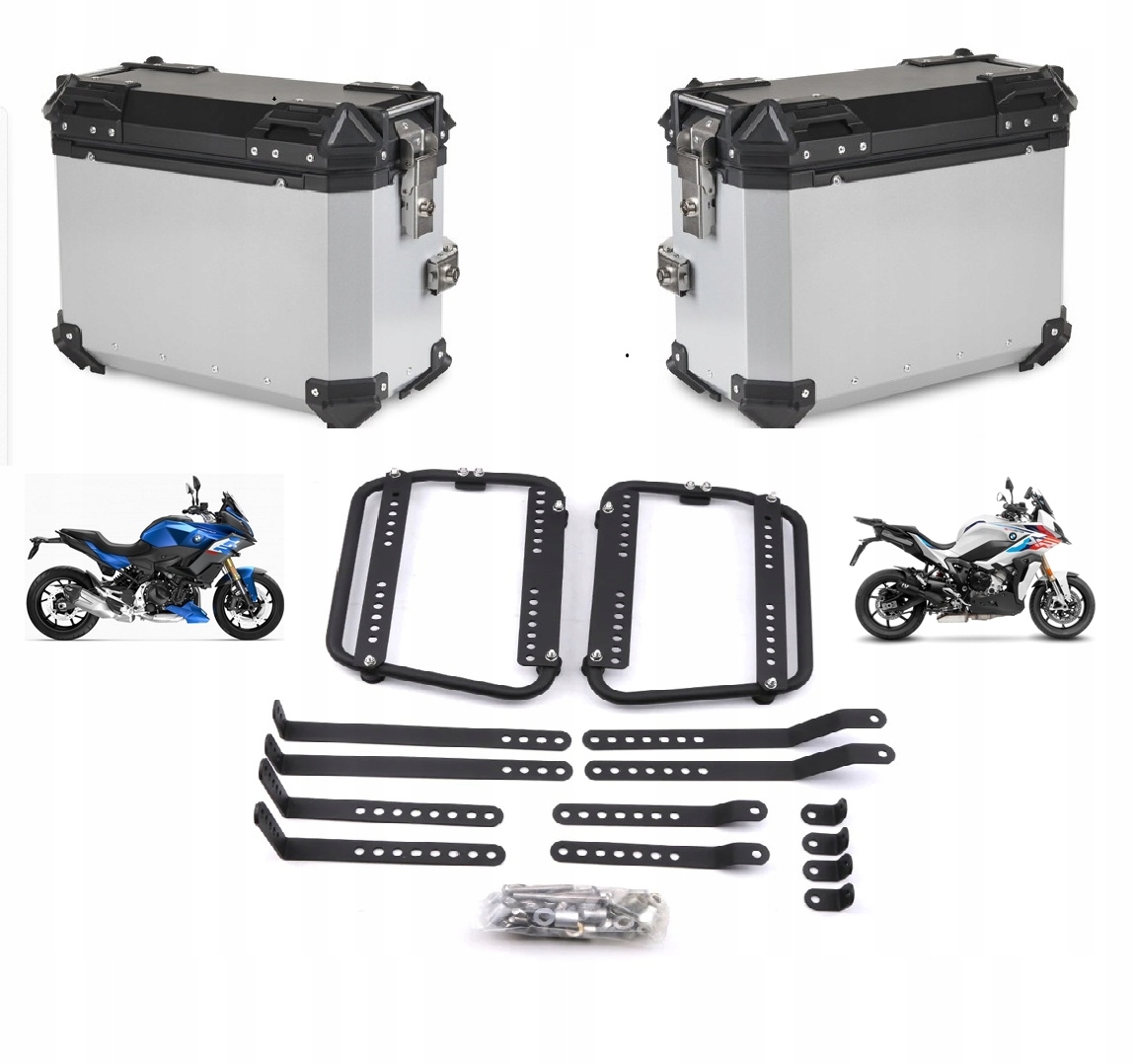Hliníkové Motocyklové Kufry Rám Uni Sada Bmw F900XR S1000XR R1150GS