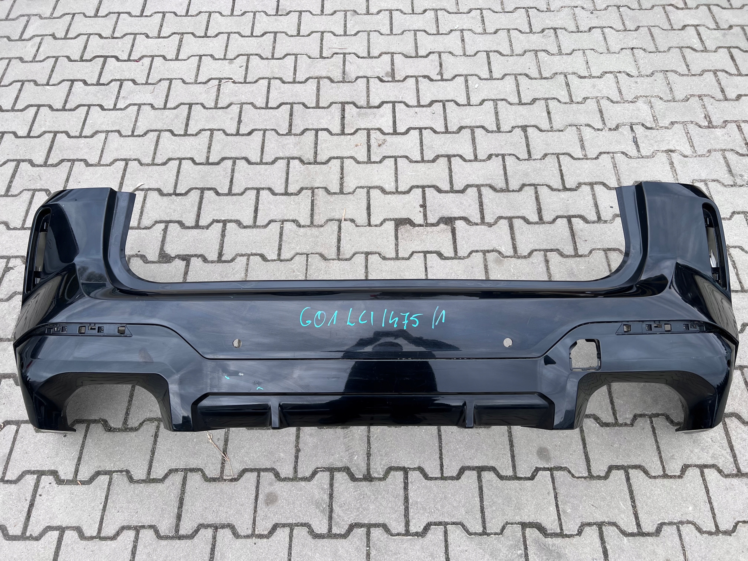 ZDERZAK TYŁ TYLNI BMW X3 G01 LCI LIFT M PAKIET KOLOR 475