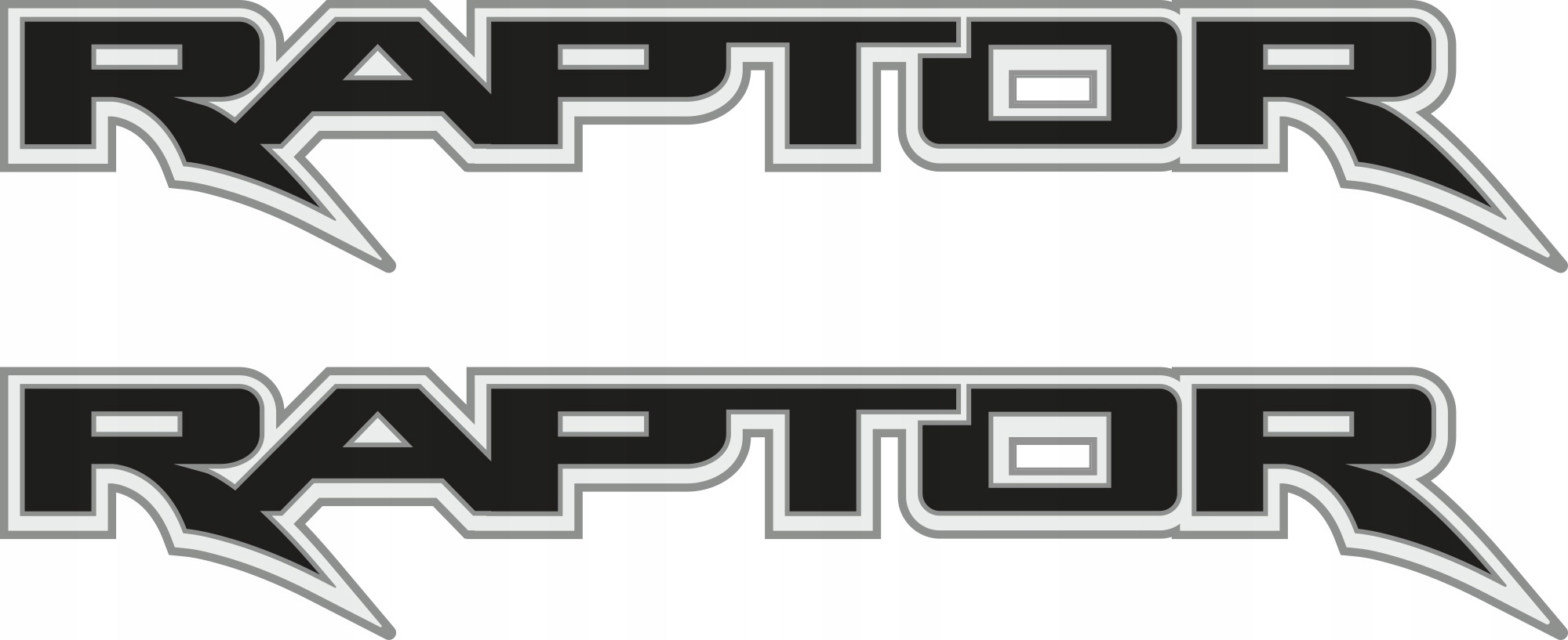 Samolepky na auto – Ford Ranger – Raptor 07