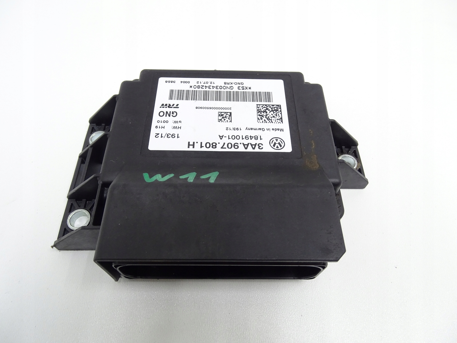 MODUŁ STEROWNIK HAMULCA RĘCZNEGO VW TIGUAN 5N PASSAT B7 3AA907801H