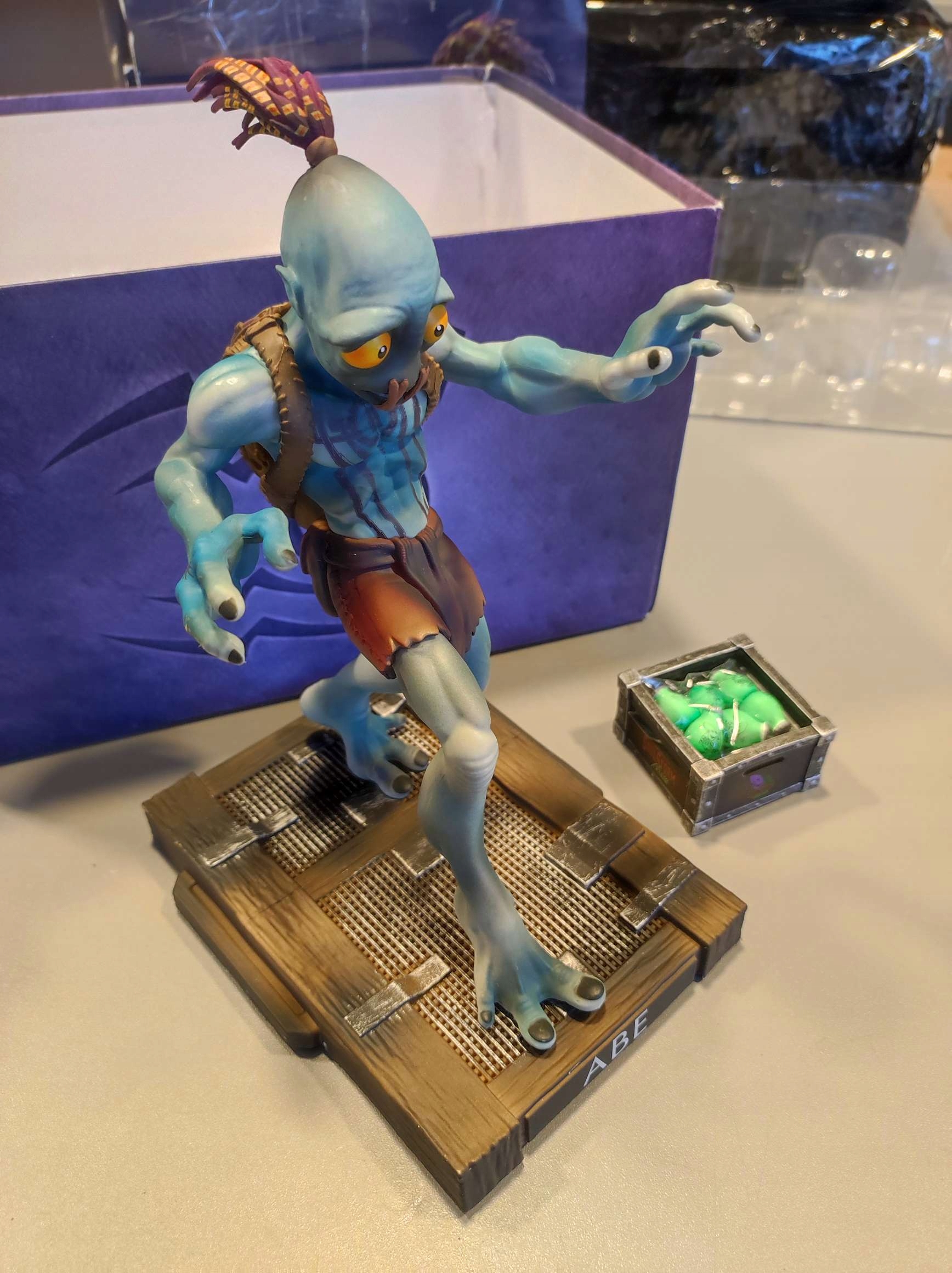 Figurka Abe - Oddworld Soulstorm Collector Edition Zestaw