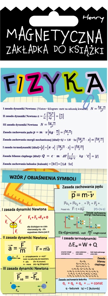 FIZYKA EDUKACYJNA ZAKŁADKA MAGNETYCZNA