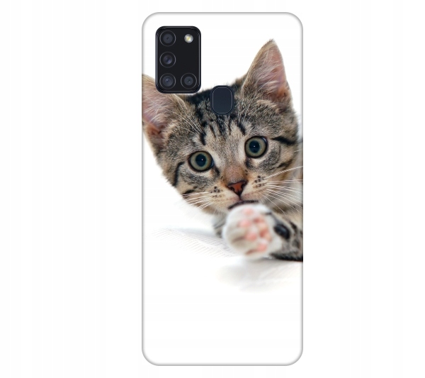 

Etui na telefon Samsung Galaxy A21s Kot kotek smie