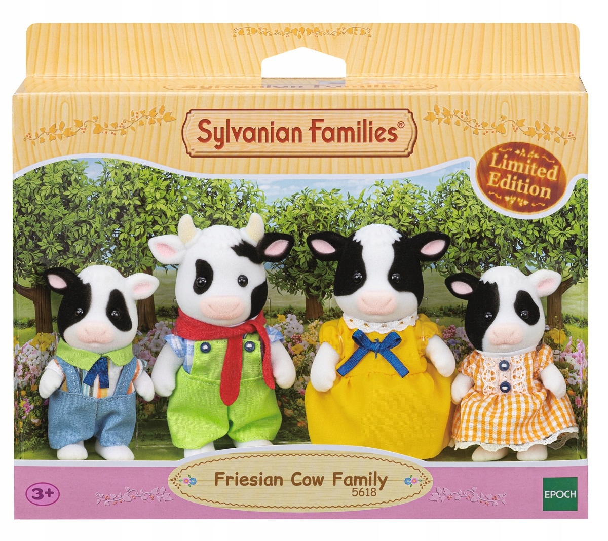 SYLVANIAN FAMILIES RODZINA KRÓWEK 5618 Typ zestaw