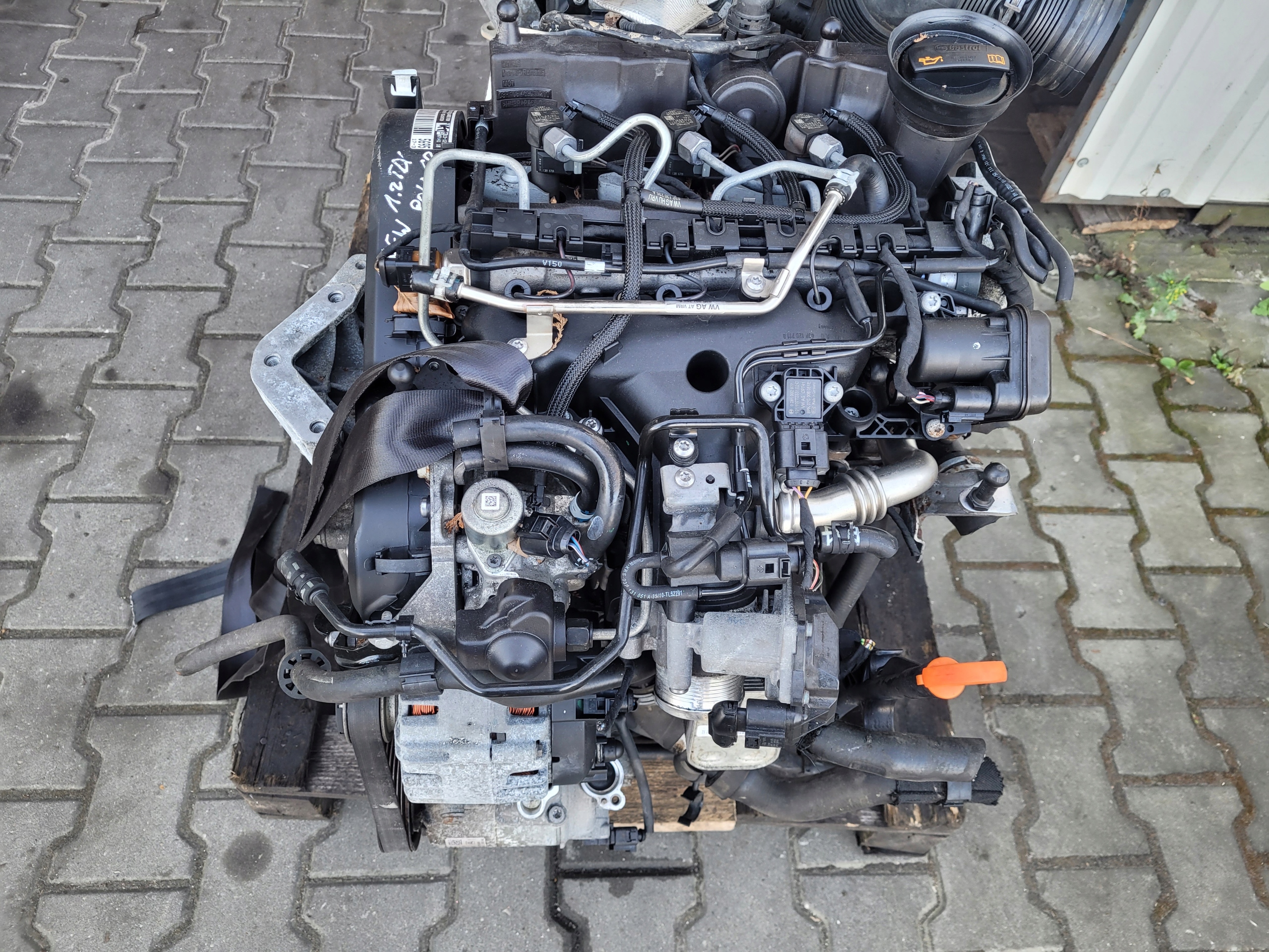 SILNIK CFW 1.2 TDI POLO FABIA IBIZA AUDI A1 86 TYS