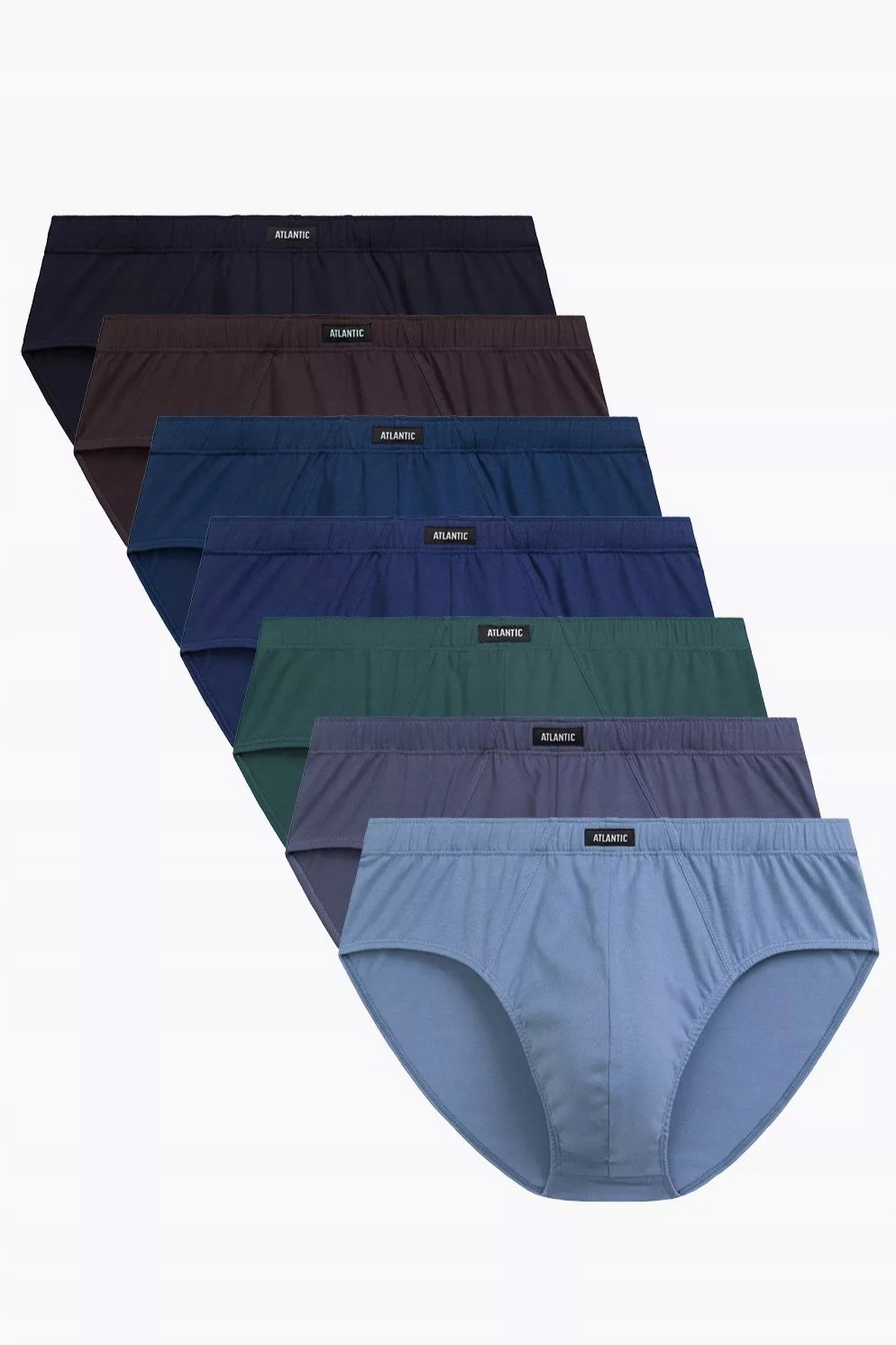 Pánské klasické slipy Atlantic 7SMP-001 7-pack [Velikost L]
