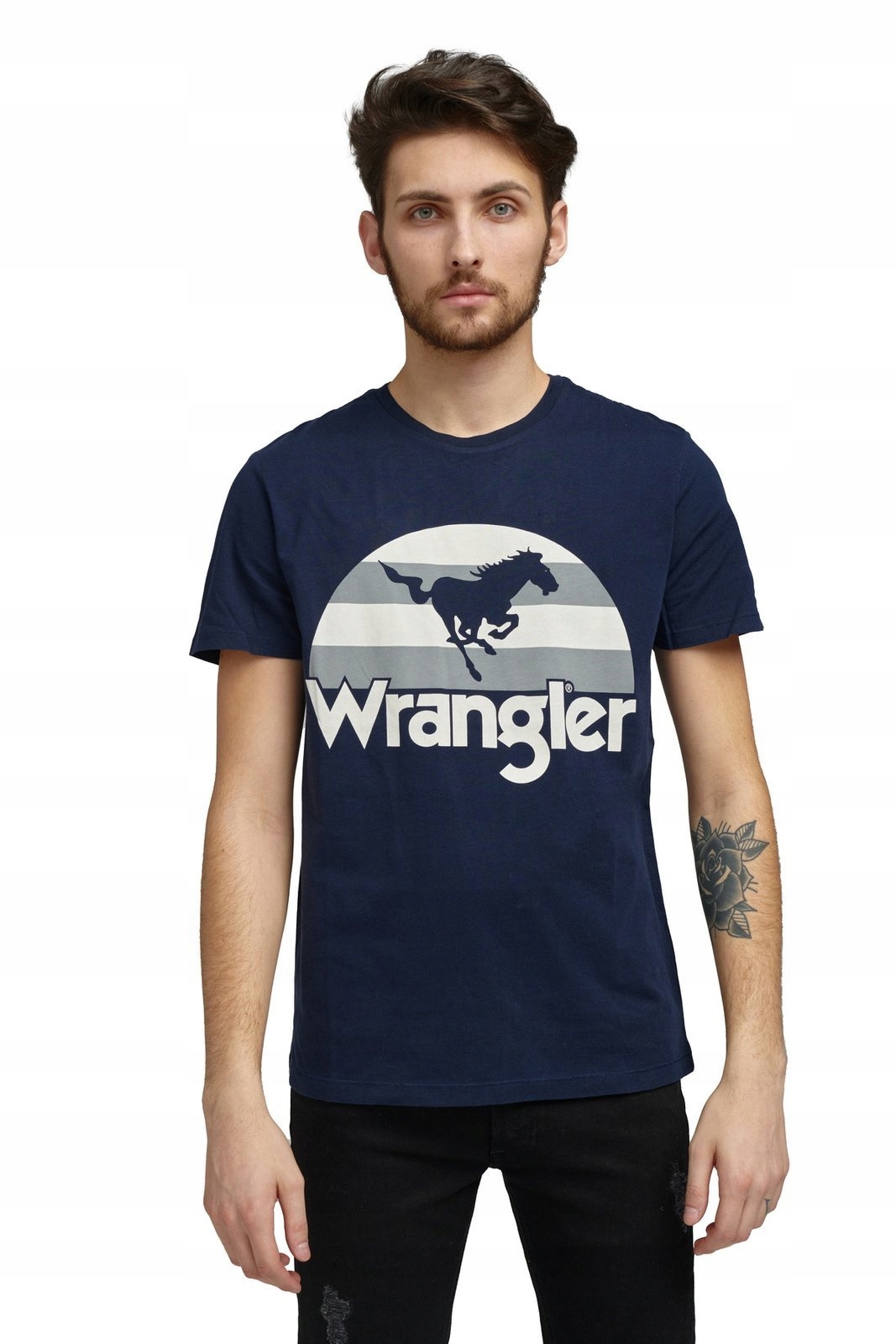 

Wrangler Ss Horse Tee Navy W7M9D3114 L