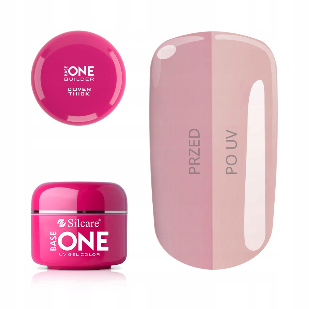 

Silcare Żel Uv Base One Cover Thick 50 g
