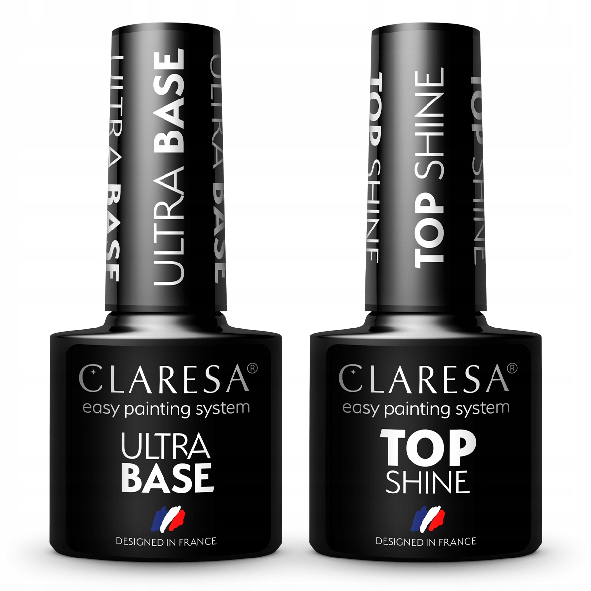 CLARESA ULTRA BASE BAZA przedłużanie TOP SHINE Marka Claresa