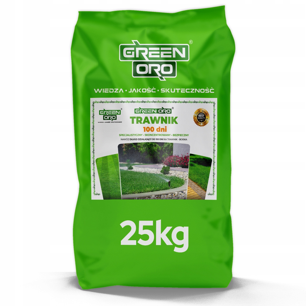 

Nawóz do Trawy 100dni 25kg 1000m2 Green Oro
