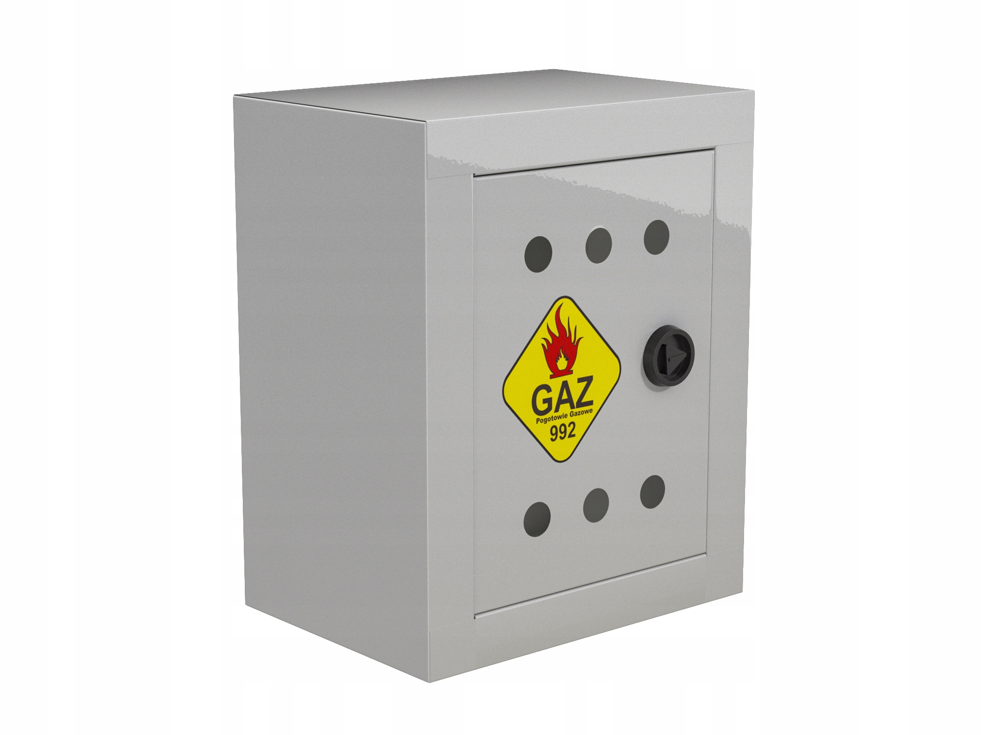 Gazová Skříňka 25x20x15 Gaz barva Popiel