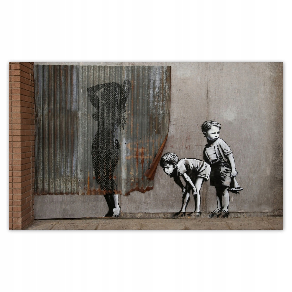 Fototapety flizelina 520x318 Banksy sledování