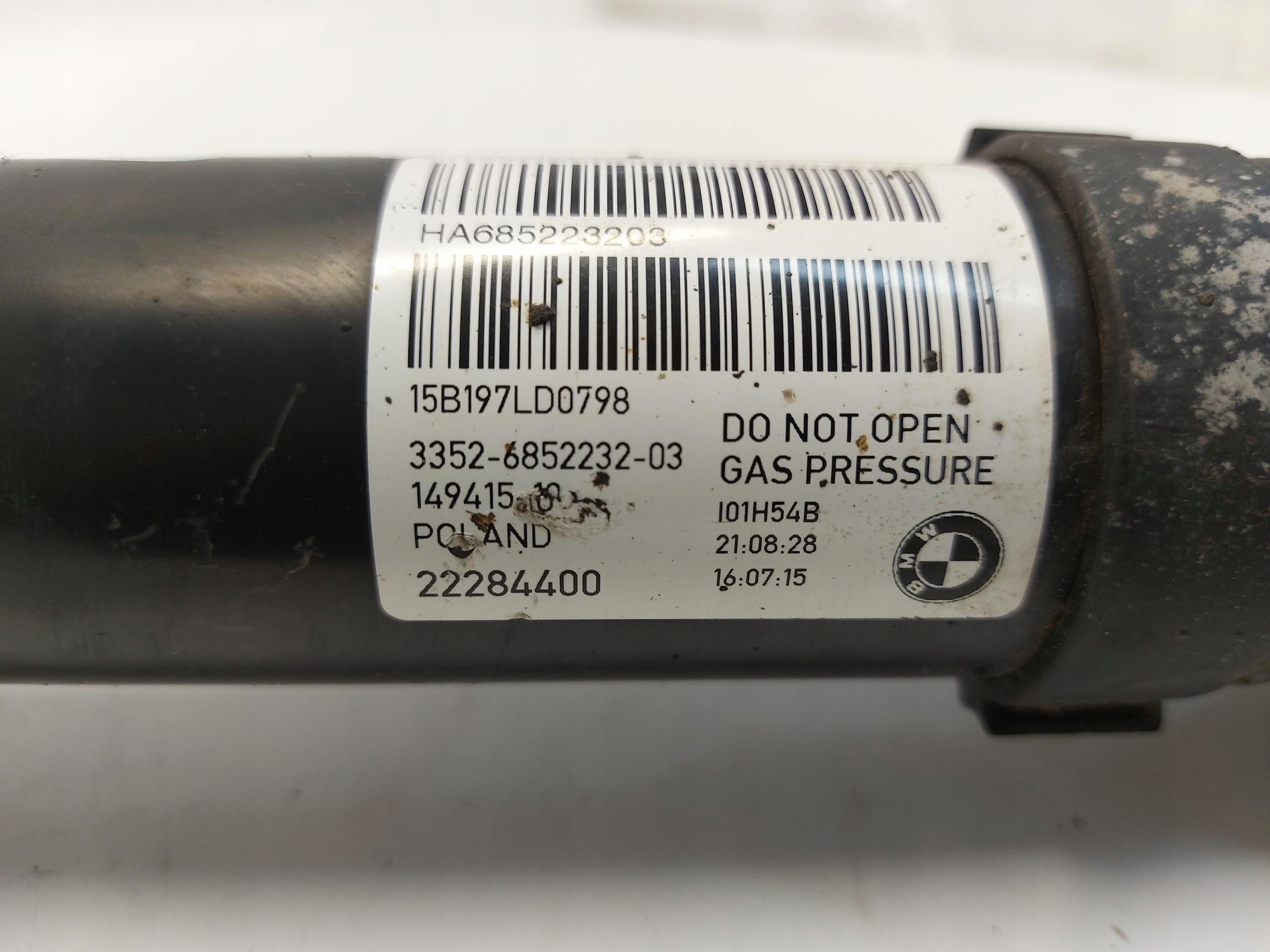 BMW i3 i01 REX shock absorber rear part left right 6852232