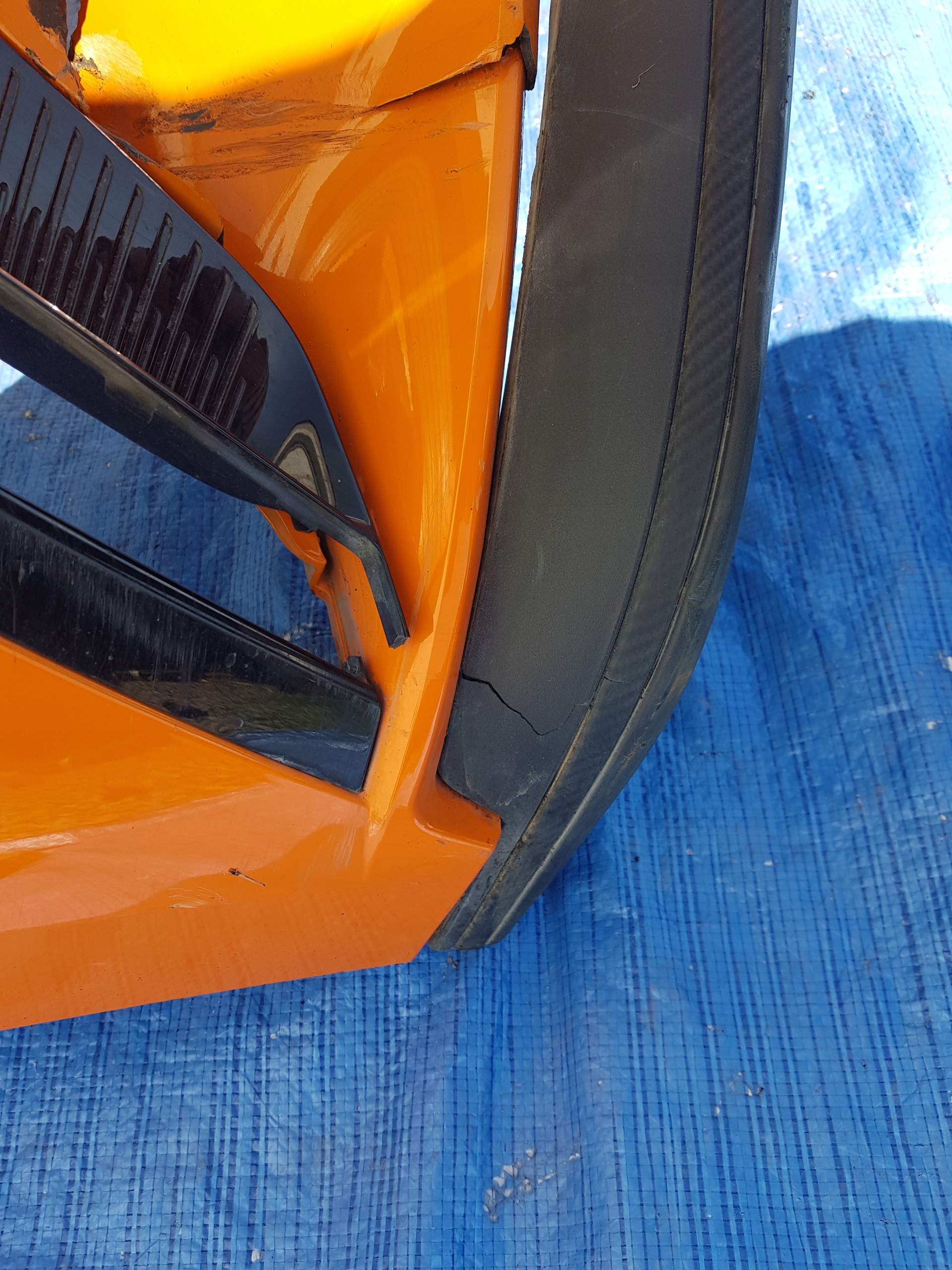 bumper front front MG IV DOL SPOILER intake KOMPLET grille KRATKI