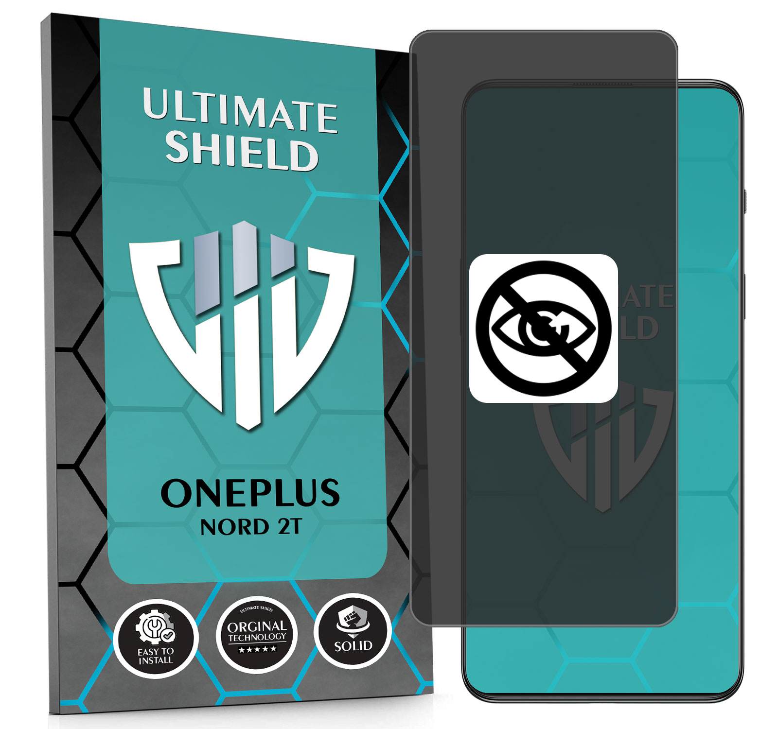 Sklo 5D Privacy Private Anti-spy Pro Oneplus Nord 2T Hydrogelové Matné