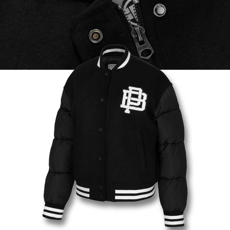 Dámská Zimní Bunda Pitbull Buena Volnější Střih College Bomber