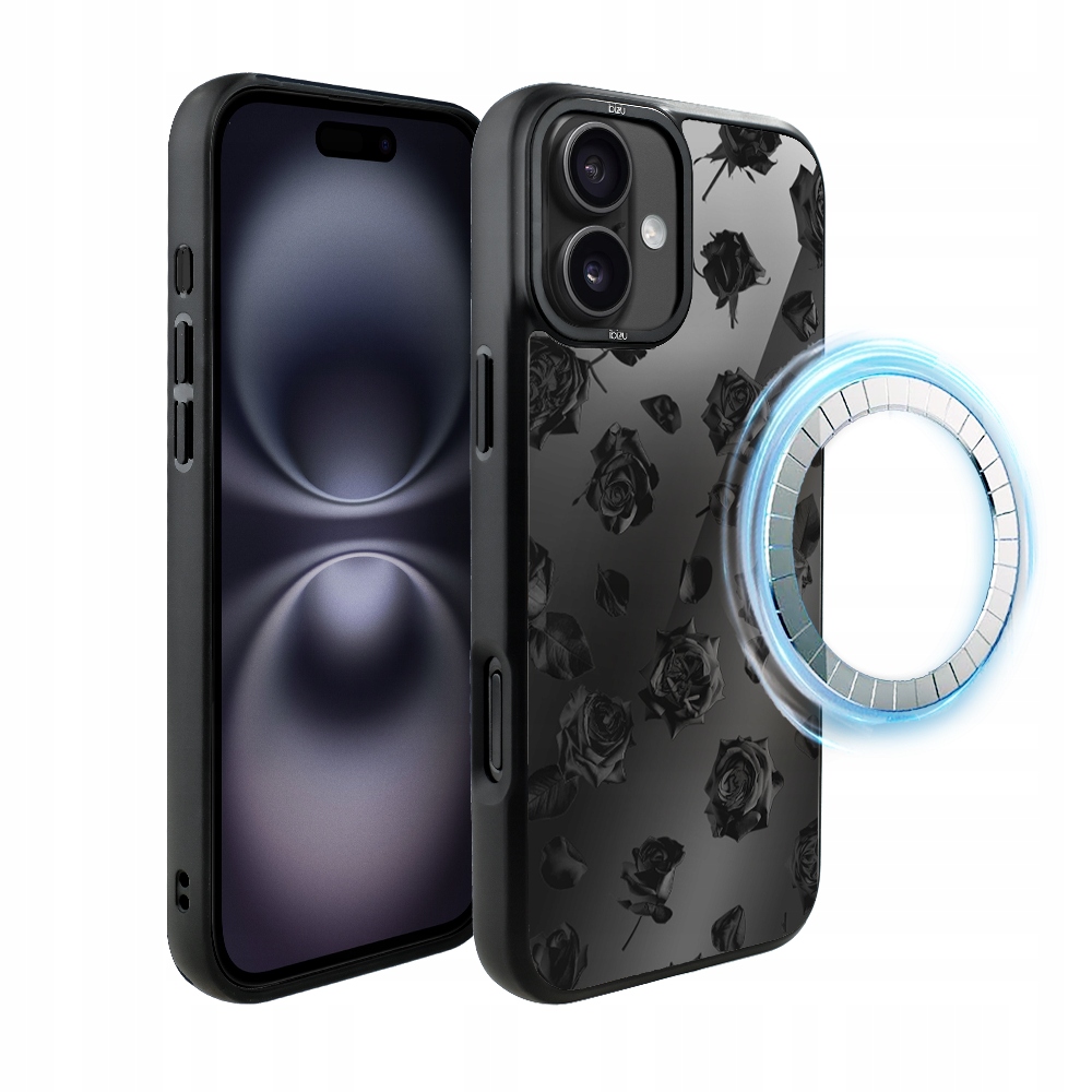 Pouzdro pro iPhone 16 Plus Ibizu DropGuard Matt s MagSafe, růžový sen