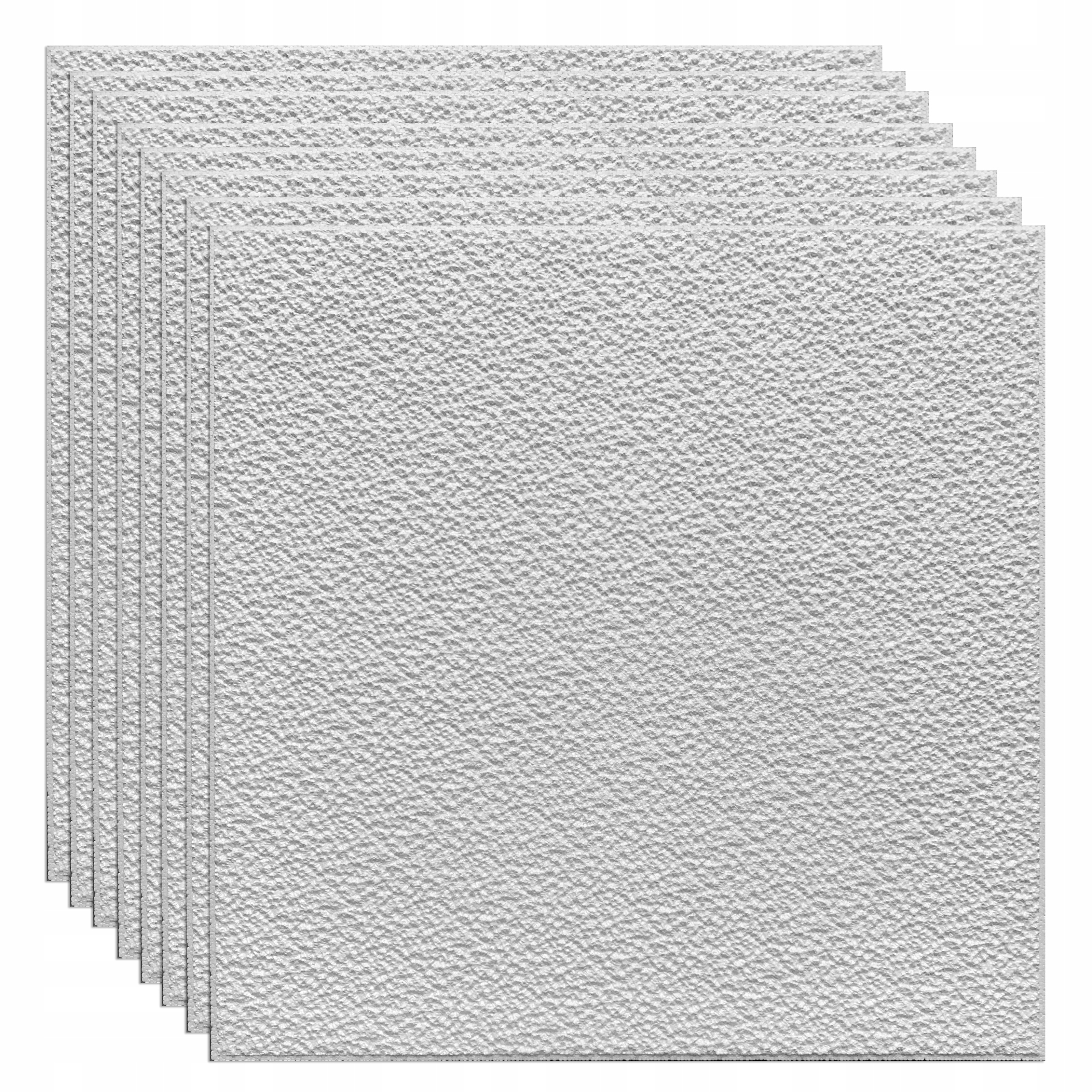 Panele białe kasetony sufitowe stykowe Kristal 2m2