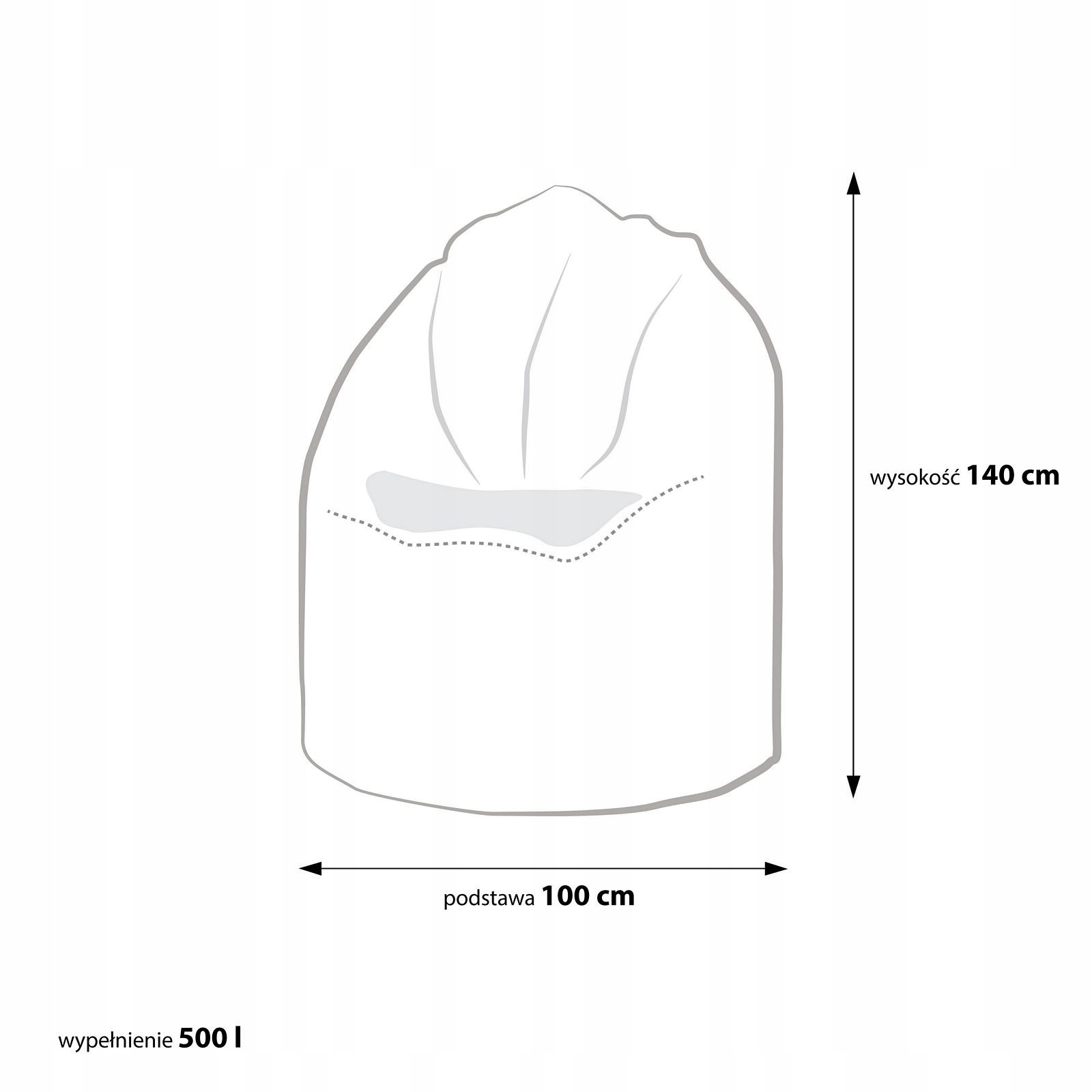 Worek Giga Sako Ekoskóra Dolaro E18 naprawdę DUŻY! Marka Ecopuf