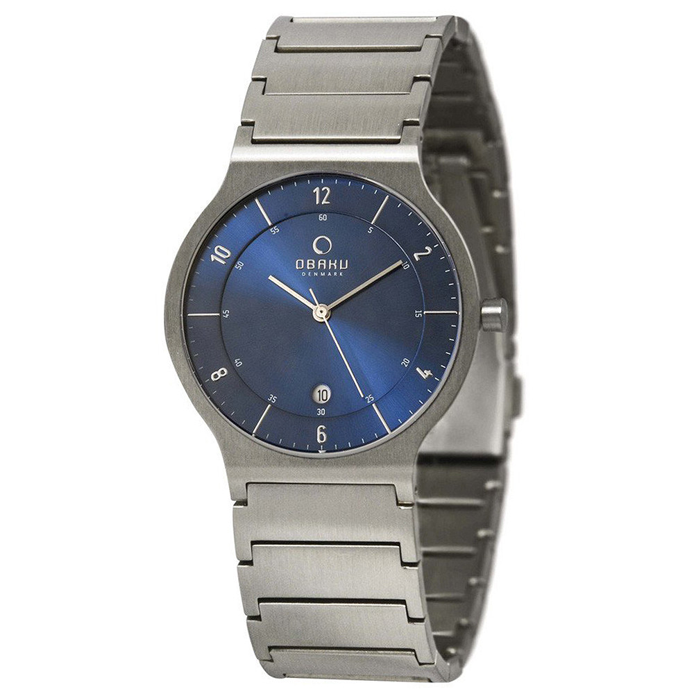 Pánské Hodinky Obaku Denmark V133GCLSC1 šedý náramek