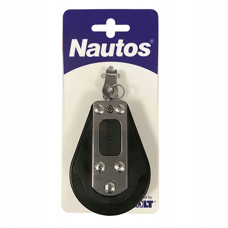 04858 - ЯХТЕННЫЙ БЛОК HOLT ОДИНОЧНЫЙ С ВЕРТЛЮГОМ. 12мм-04858