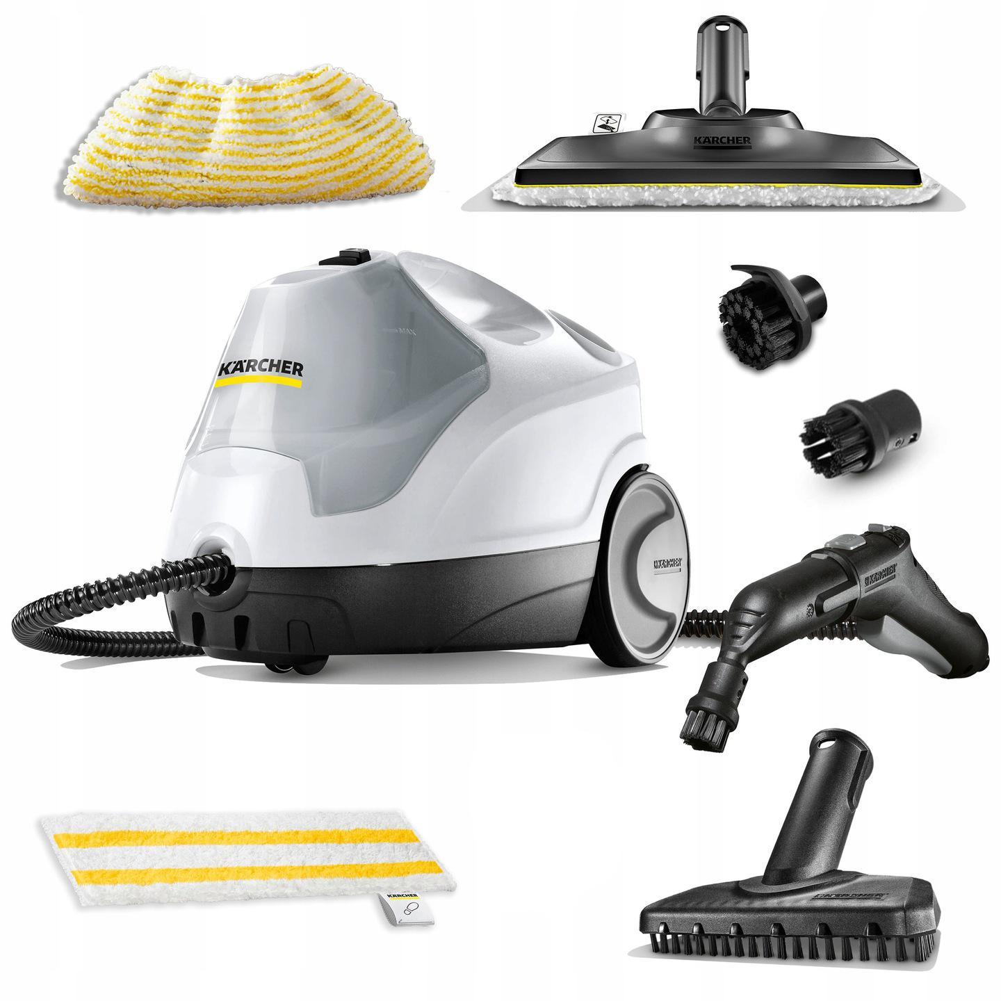 Sc 4 Easyfix Parní Mop Karcher Sada Kartáčů Do Kuchyně