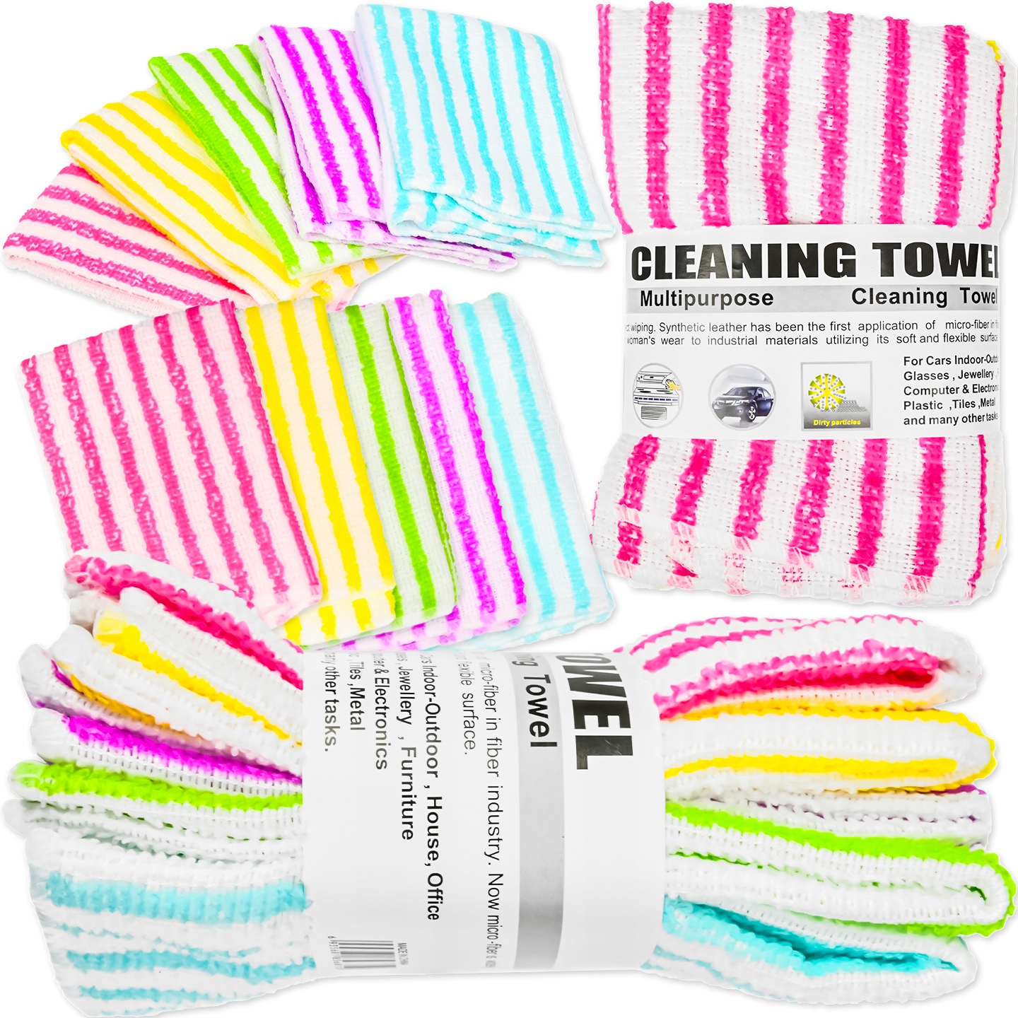 

Uniwersalne Ściereczki Z Mikrofibry 5 Sztuk Profi