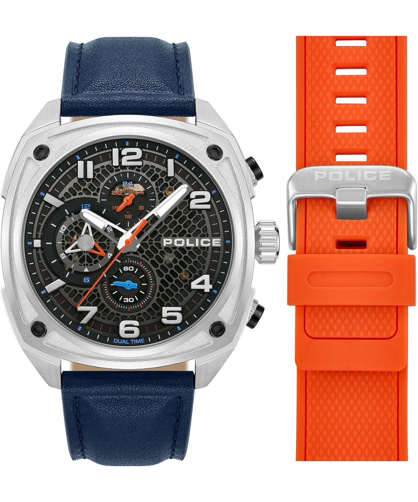 Pánské hodinky Police Portland Dual Time Set