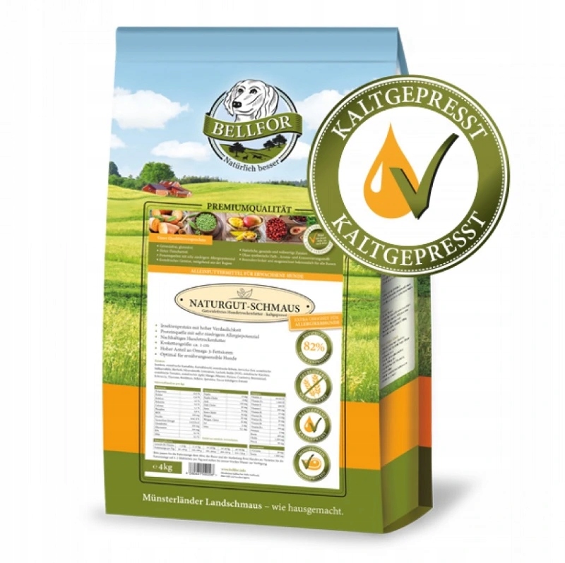 Levně Naturgut Schmaus hmyzí granule za studena lisované 28436/4KG