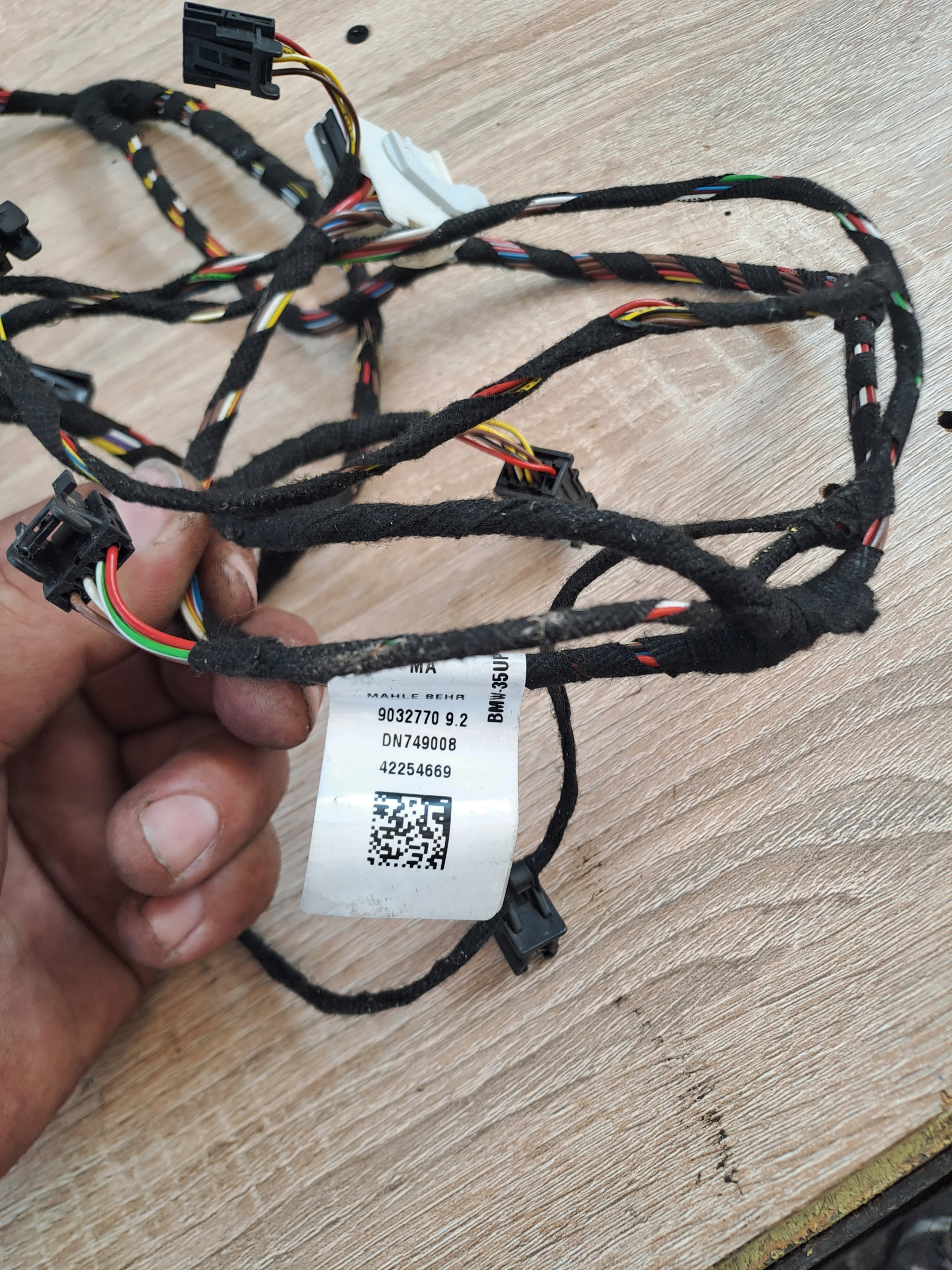 BMW 5 G30 G31 CÂBLAGE BLOC DE CHAUFFAGE COMPLET 9361700-03