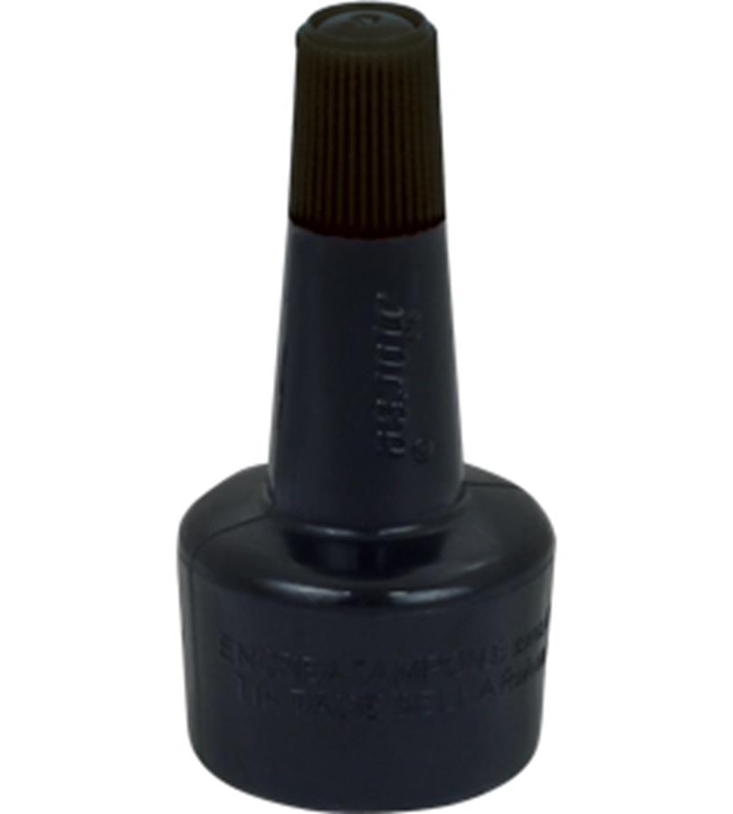 Tusz do stempli pieczatek CZARNY 23 ml