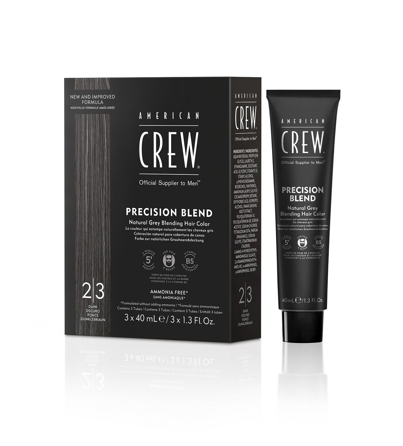 AMERICAN CREW Precision Blend 2-3 Dark 1x40ml
