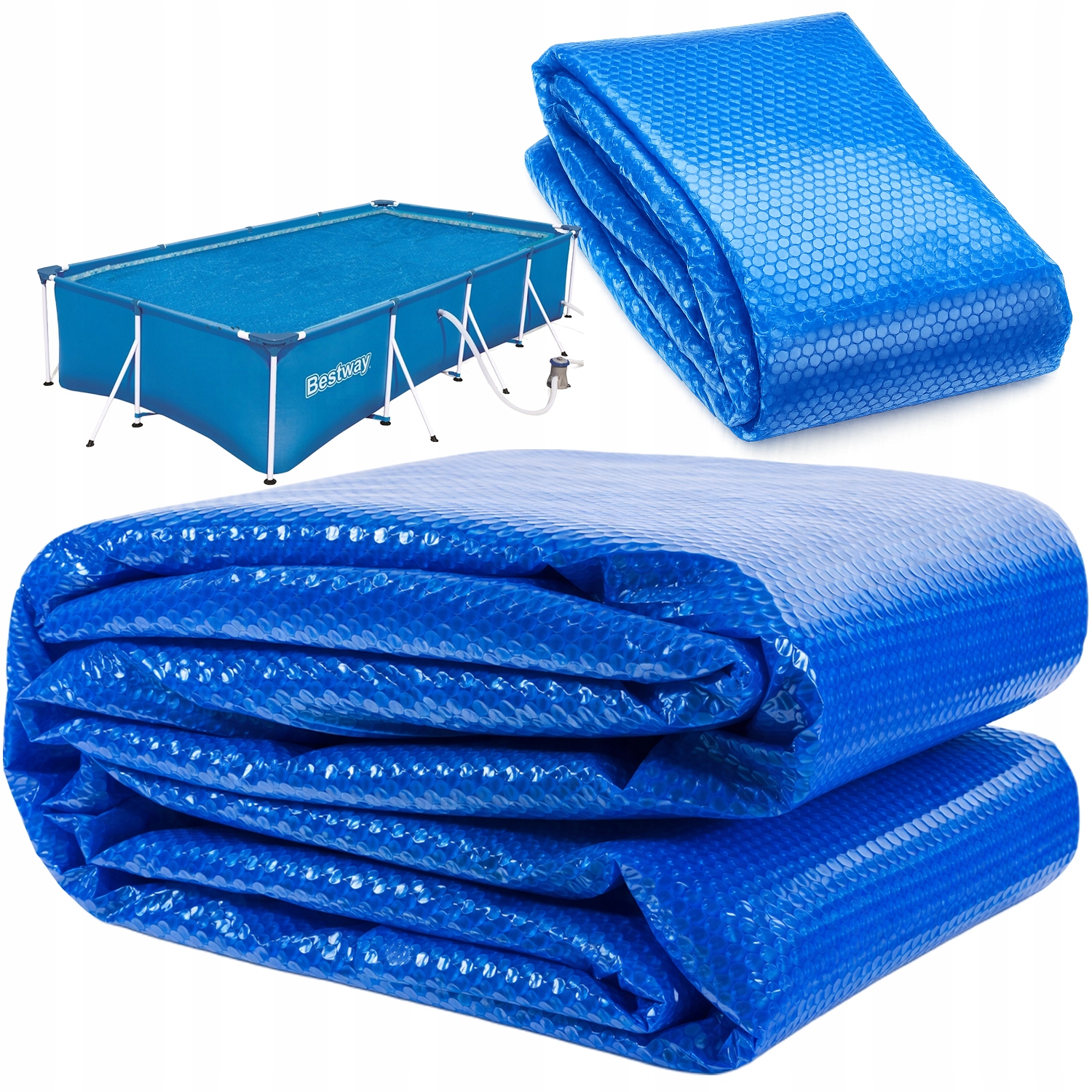 Krycí Plachta Fólie Ohřívač Je Vhodný Pro Bazén Bestway 56424