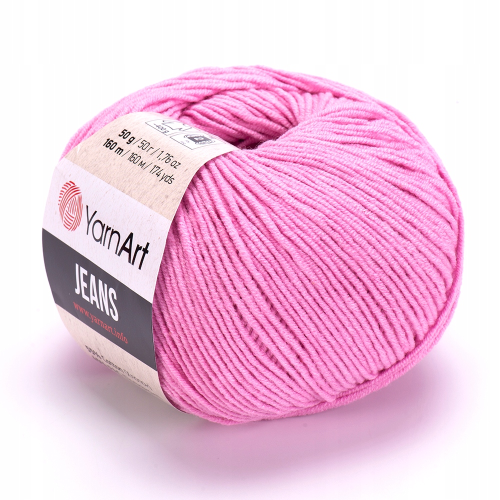 Włóczka Yarn Art Jeans color 20 Różowy