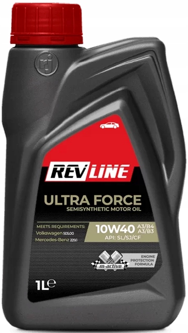Olej silnikowy półsyntetyk Revline Ultra Force Semisynthetic 10W-40 1L