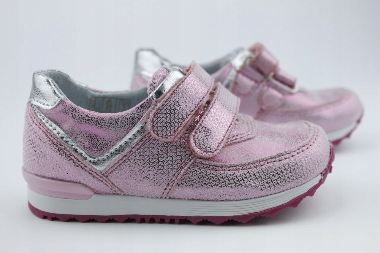 BUTY DZIEWCZĘCE R.21 RÓŻOWE RZEPY KORNECKI 4887 Kod producenta 4887
