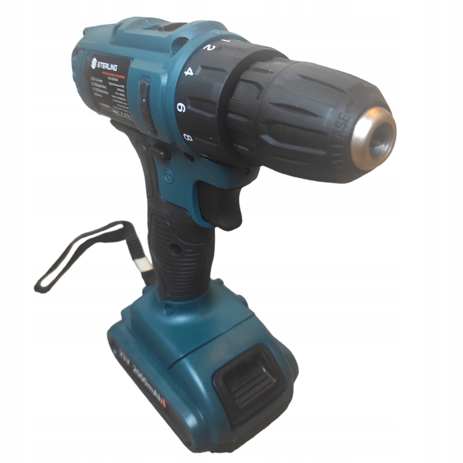 WKRĘTARKA WIERTARKO WKRĘTARKA AKUMULATOROWA 21V LED 2x AKUMULATOR + ZESTAW Rodzaj silnika brak informacji