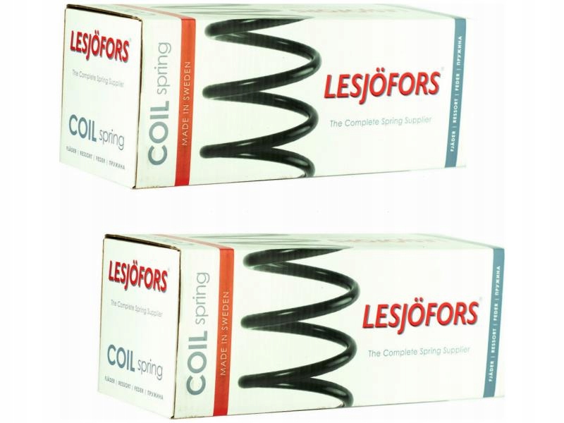 2× lesjofors 4227660 пружина