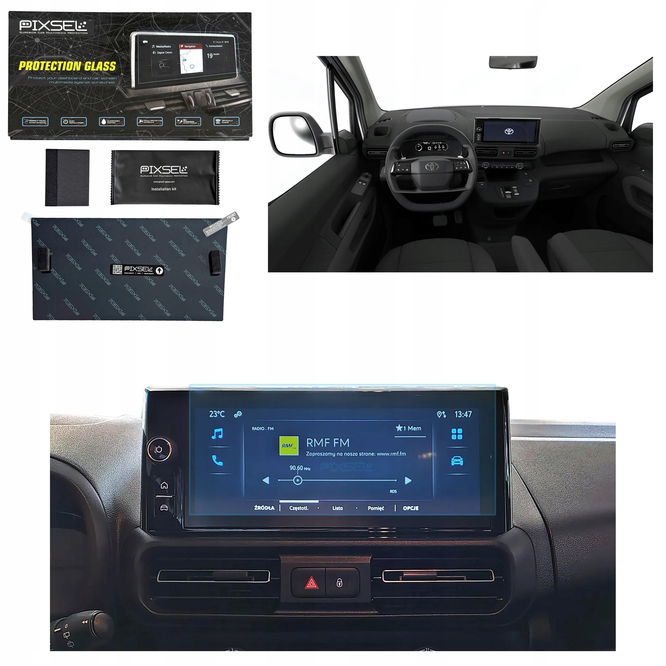 Matowe Szkło Ochronne Toyota Proace City/city VERSO-11.1“ 2024-