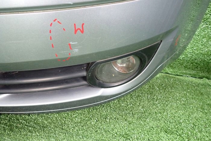 AUDI A3 8P 03-05 front bumper front
