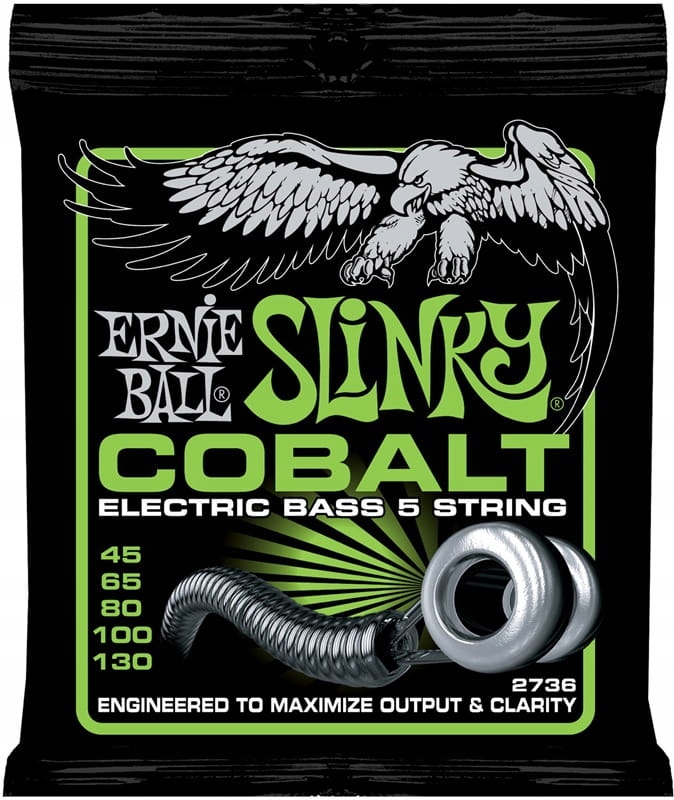 Ernie Ball 2736 Cobalt struny pro git bas 45-130