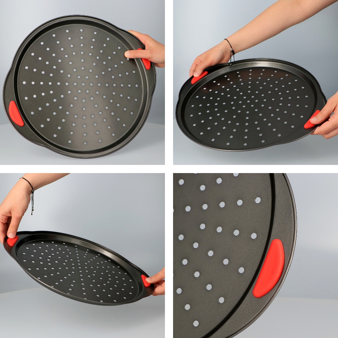 BLACHA do PIECZENIA pizzy TARTY okrągła FORMA 30cm Marka Avocado Home