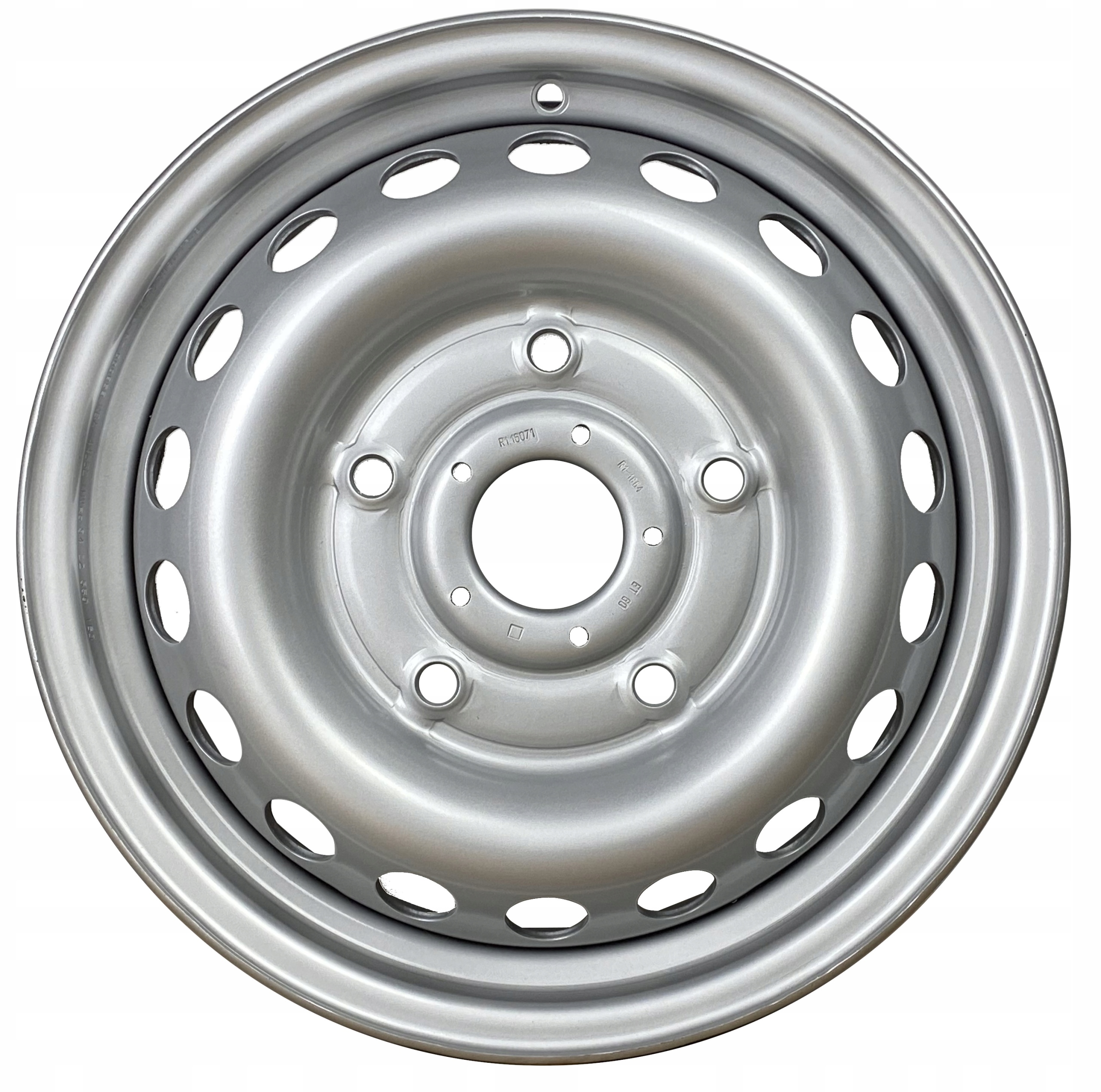 SREBRNE FELGI STALOWE FORD CUSTOM TRANSIT - NOWE Kod producenta R1-1864