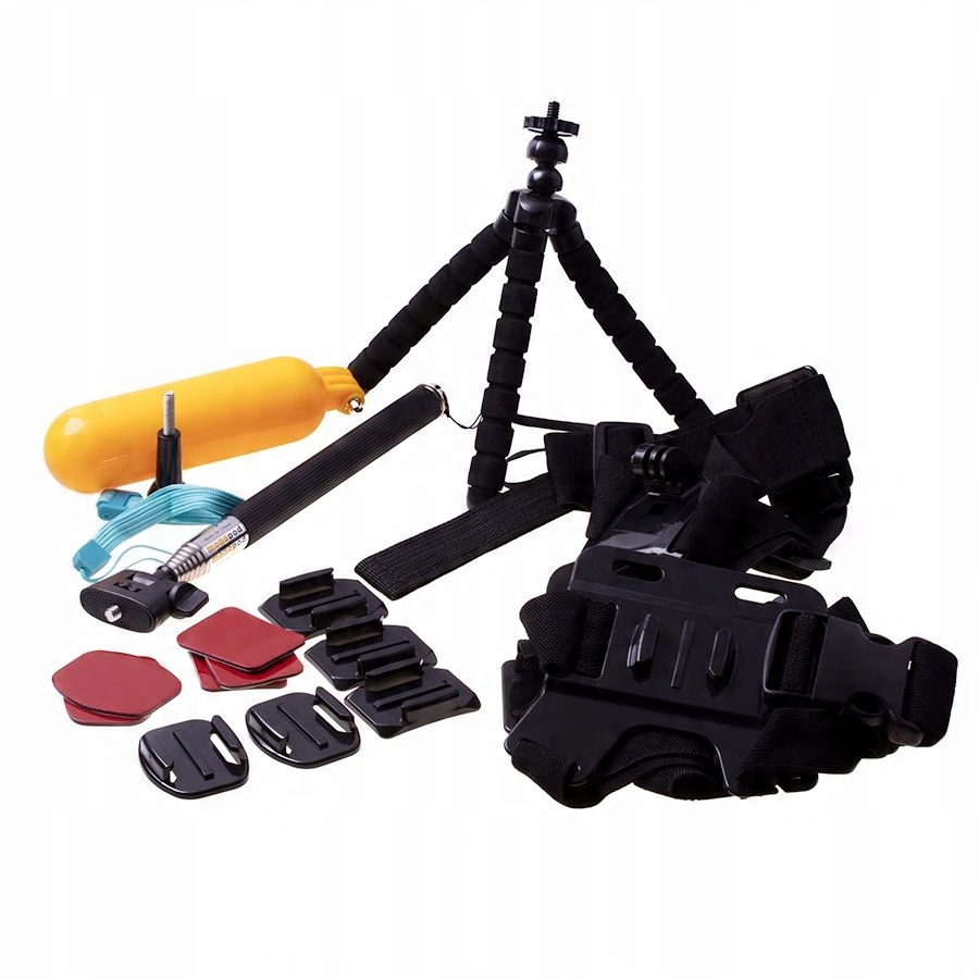

Zestaw XL akcesoriów do kamer GoPro Hero 6 7 8