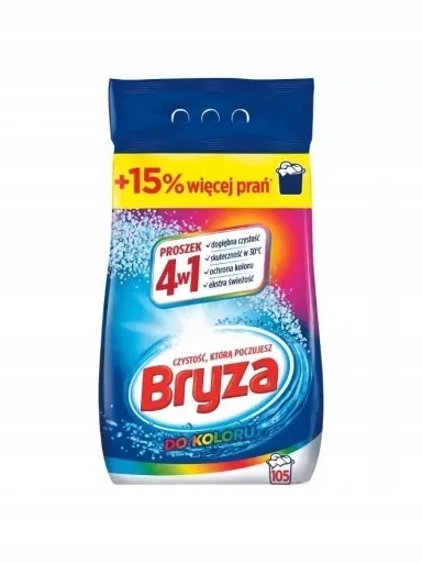 Levně Bryza 4v1 Prášek na praní barvy 6,8 kg