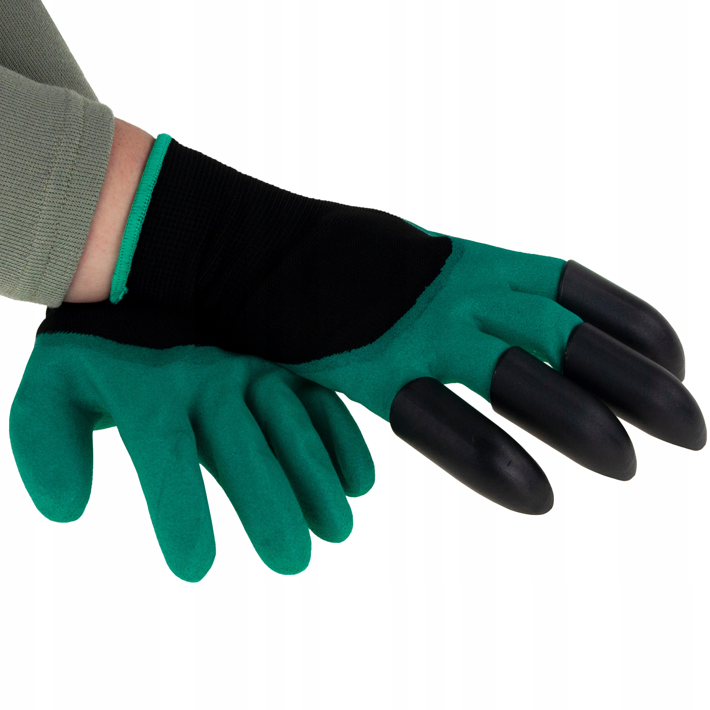 RĘKAWICE RĘKAWICZKI OGRODOWE PAZURY GRAB Z PAZUREM Rozmiar uniwersalne