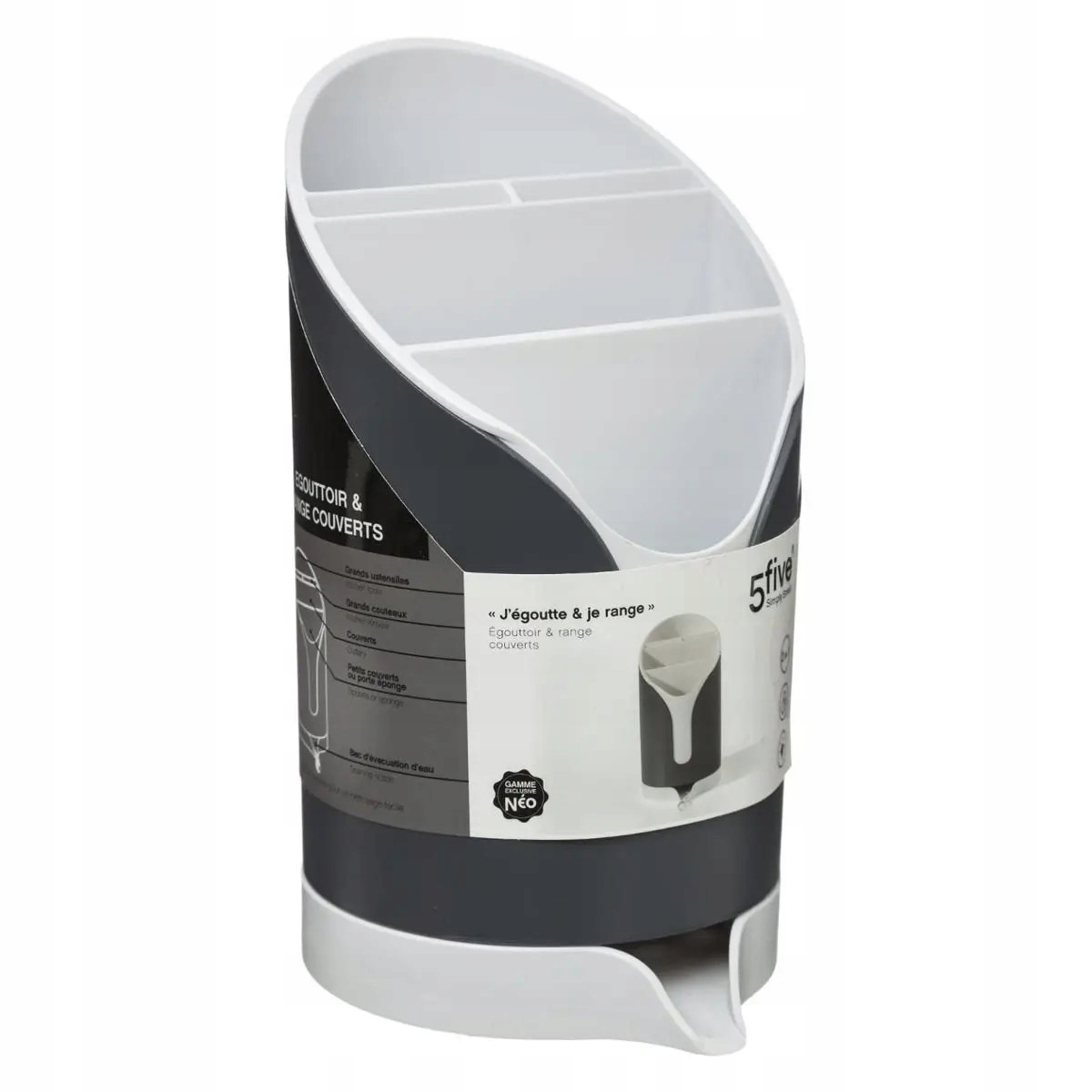 Pojemnik ociekacz na sztućce kuchenny szary zlewu Kod producenta 202000