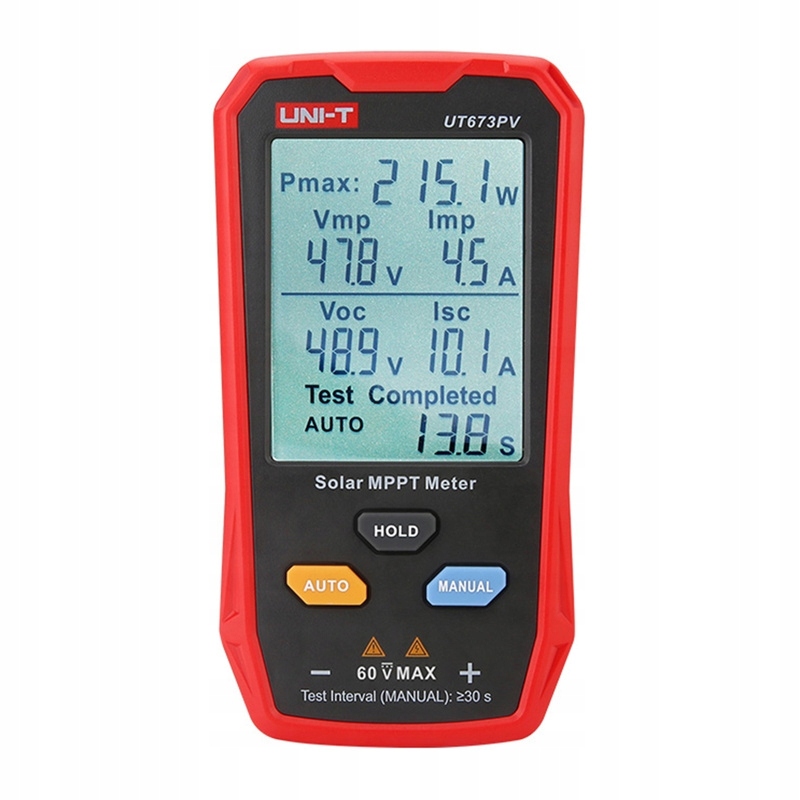 Tester Solarny Mppt Uni T UT673PV Do Paneli Pv 800W 60V 35A
